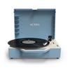 Victrola VSC-725SB Re-Spin Sustainable Three-Speed Suitcase Turntable with Bluetooth Light Blue